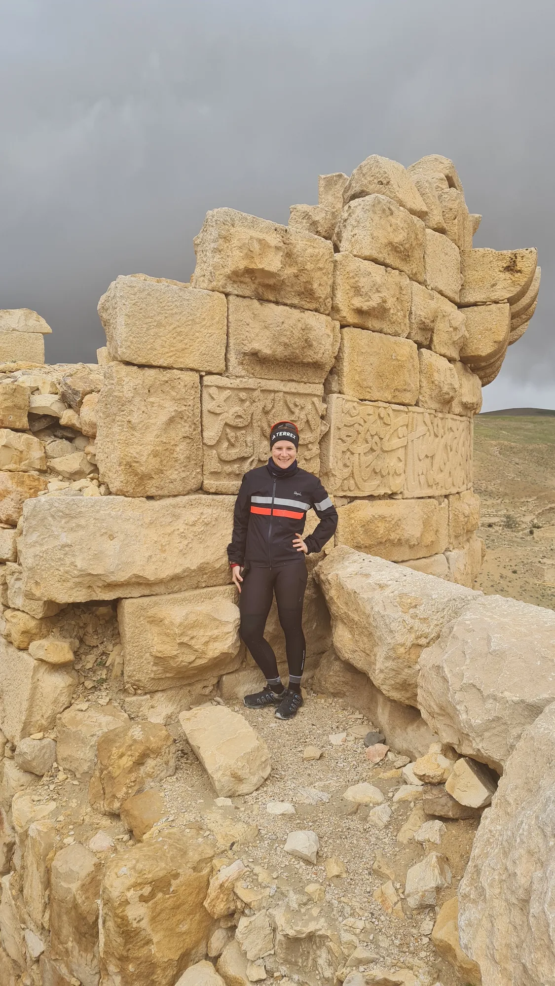 In der Ruine der Burg Shobak